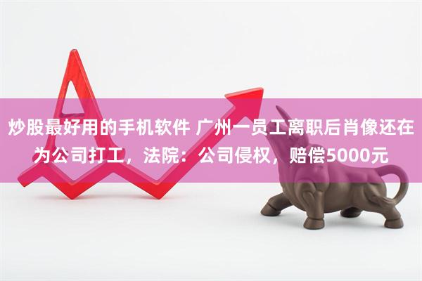 炒股最好用的手机软件 广州一员工离职后肖像还在为公司打工，法院：公司侵权，赔偿5000元